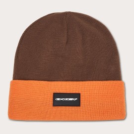 ZIMNÍ ČEPICE - OAKLEY TC STRETCH LOGO BEANIE CARAFE/SOFT ORANGE - FOS900936-9WJ-U