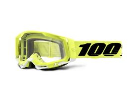 OCHRANNÉ BRÝLE - 100% RACECRAFT 2 GOGGLE YELLOW / CLEAR 50009-00004