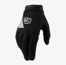 DÁMSKÉ RUKAVICE - 100% RIDECAMP WOMEN'S GLOVES BLACK S 10013-00001