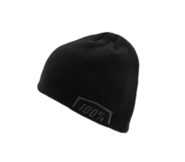 ČEPICE - 100% ICON BEANIE BLACK OS 20048-00000